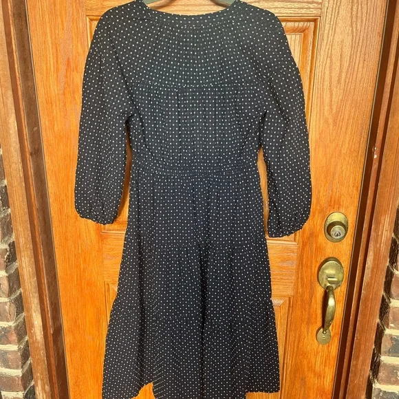 Madewell Mariette Tiered Midi Dress - Picture 5 of 7
